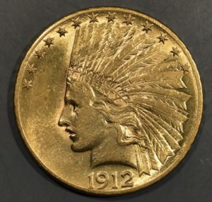 $10 indian gold eagle coin