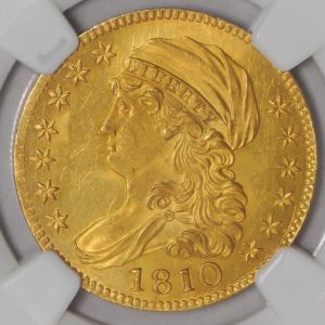 capped bust 5 dollar gold coin