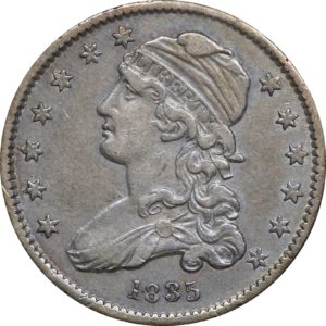 capped bust quarter coins and coins