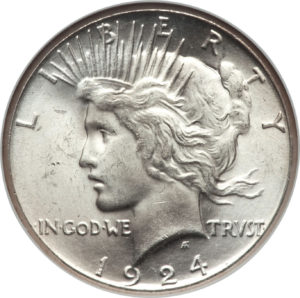 peace silver dollar coins